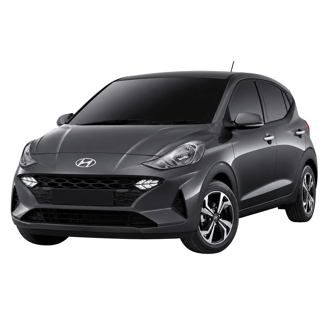 Hyundai i10 automatic compact hire car in Bourn