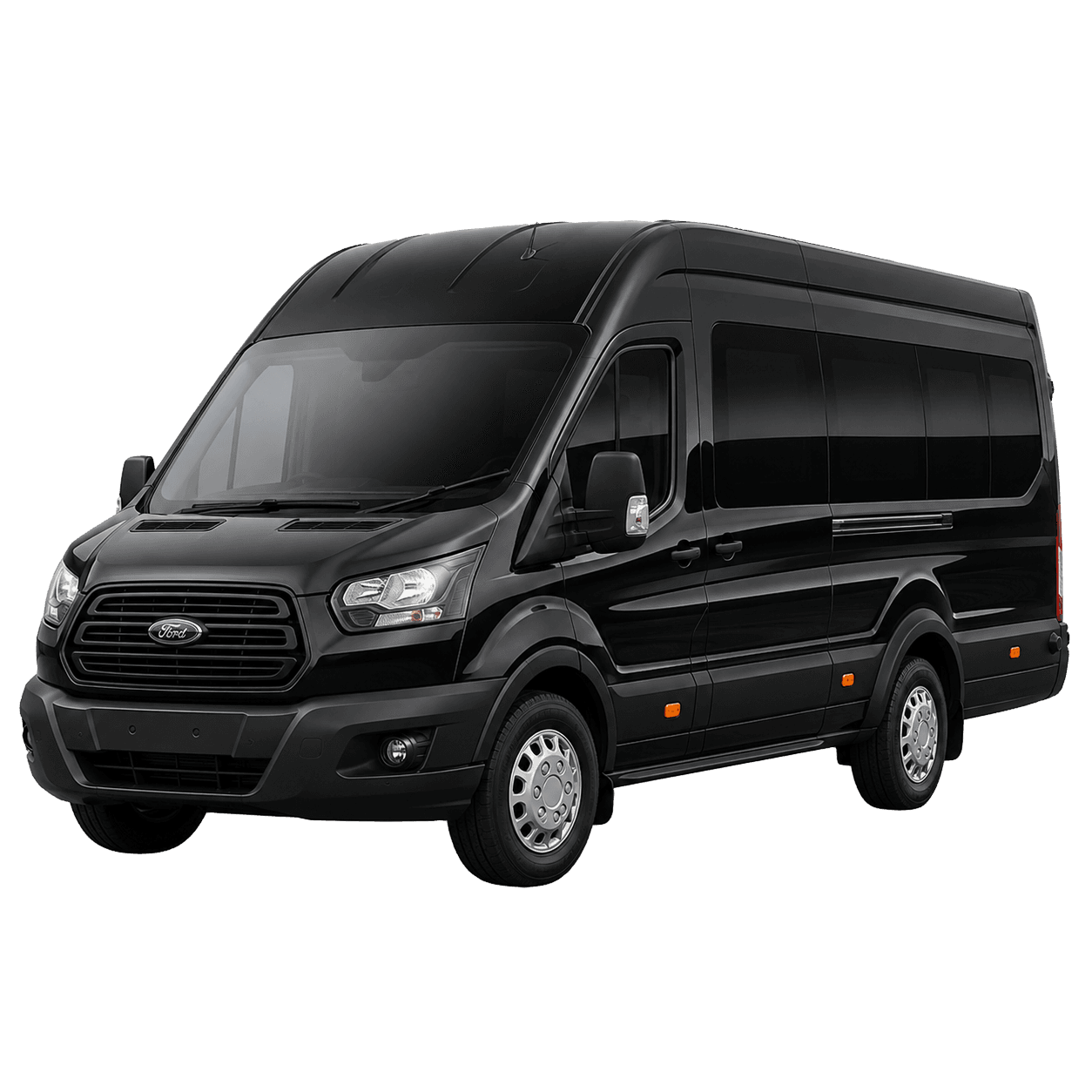 Modern self-drive minibus for longer journeys from Bourn