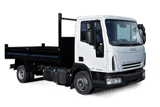 Bourn truck available for structured commercial routes