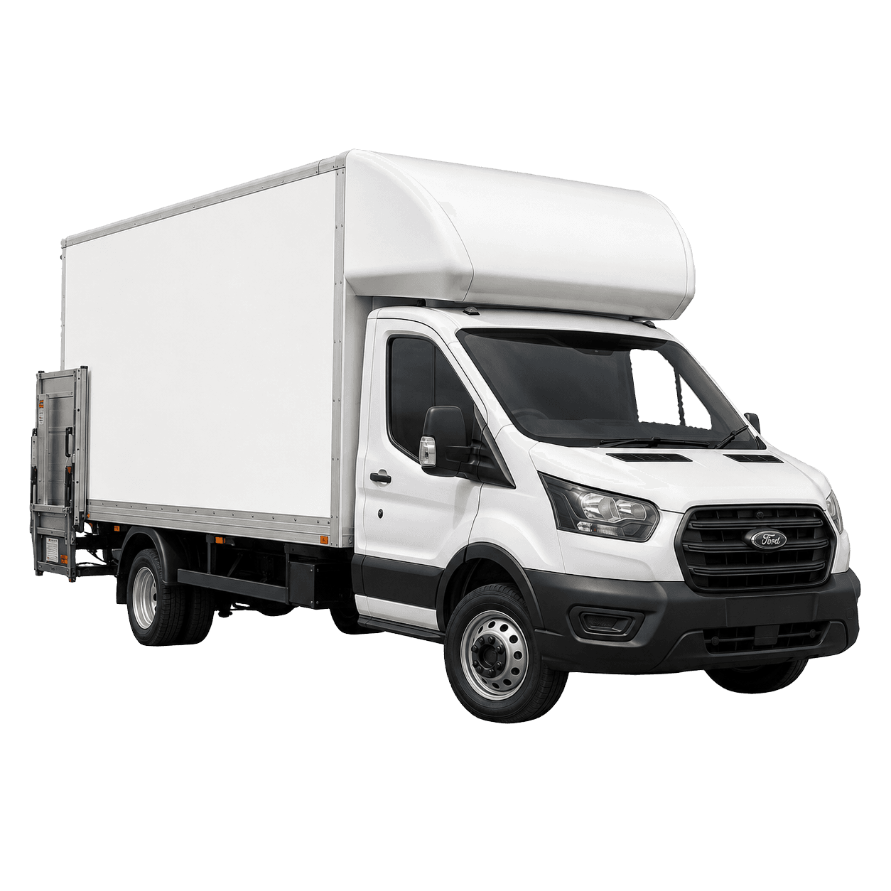 Luton tail-lift truck for practical Bourn removals and transport